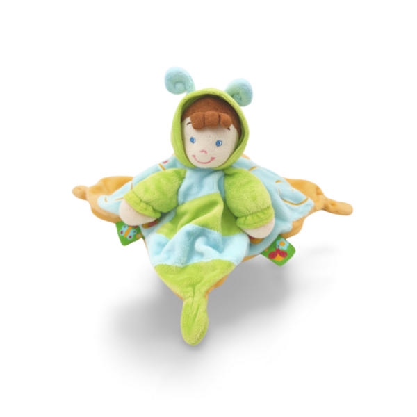 doudou-petit-garcon-orange-et-bleu-2.png Milo, le Petit Garçon à la Capuche Colorée