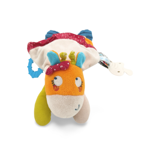 Marguerite la vache colorée - Doudou personnalisé