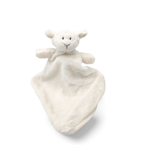 doudou-plat-mouton-blanc.png Kiriki, le mouton blanc - Doudou personnalisé