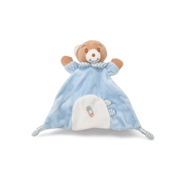 doudou-plat-ours-grelot-bleu-1.png Joyeux Jingle l'Ours - Doudou personnalisé