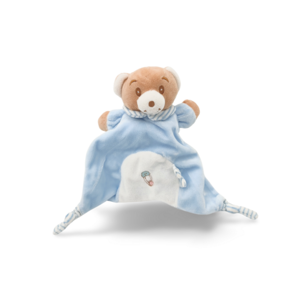 doudou-plat-ours-grelot-bleu-2.png Joyeux Jingle l'Ours - Doudou personnalisé