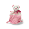 Aria, l'ours au corps rose - Doudou personnalisé