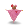 doudou-plat-souris-triangle-rose.png Mila, la Souris Rose Tout en Rires - Doudou personnalisé
