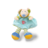 Mia, la souris à la jupe bleue - Doudou personnalisé