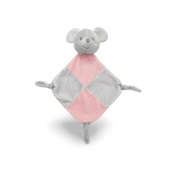 Lila la souris au doux tintement - Doudou personnalisé