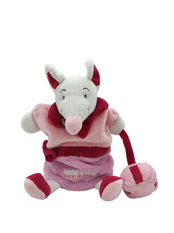 doudou-souris-rose-et-violette-marionnette-doudou-et-compagnie-1.png Aurore, la Marionnette Enchantée