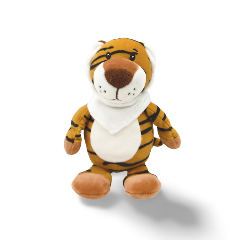 Leo, le tigre intrépide - Peluche personnalisée