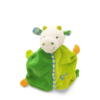 doudou-vache-verte-plate-1.png Vicky la vache rigolote - Doudou personnalisé