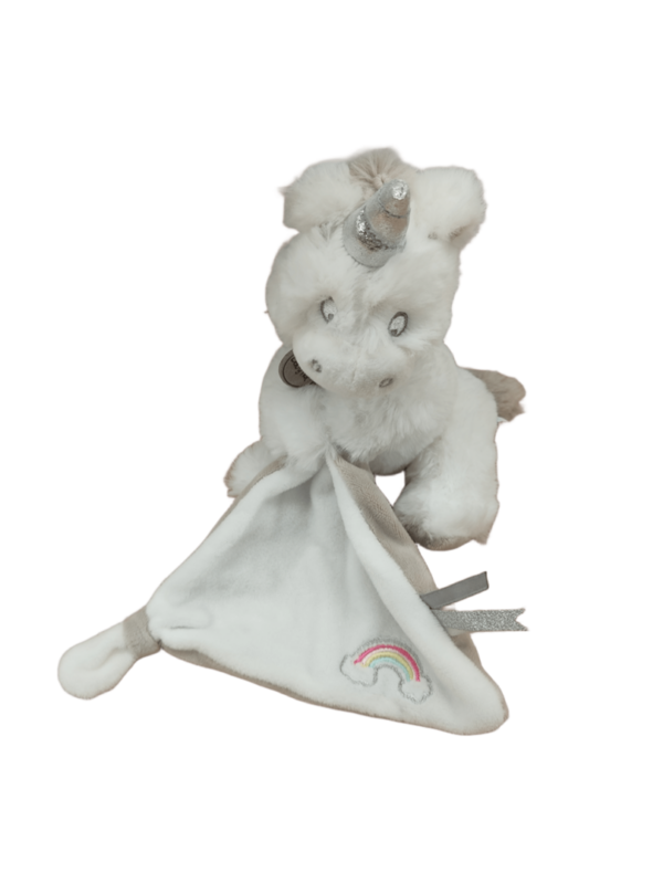 Étoile, la licorne enchantée – Doudou personnalisé