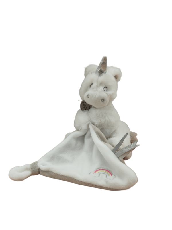 Étoile, la licorne enchantée – Doudou personnalisé