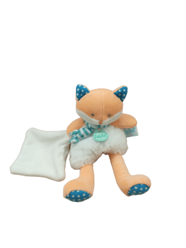 Foxy, le renard futé – Doudou personnalisé
