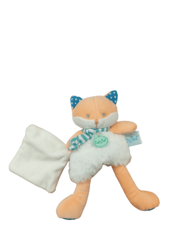 Foxy, le renard futé – Doudou personnalisé