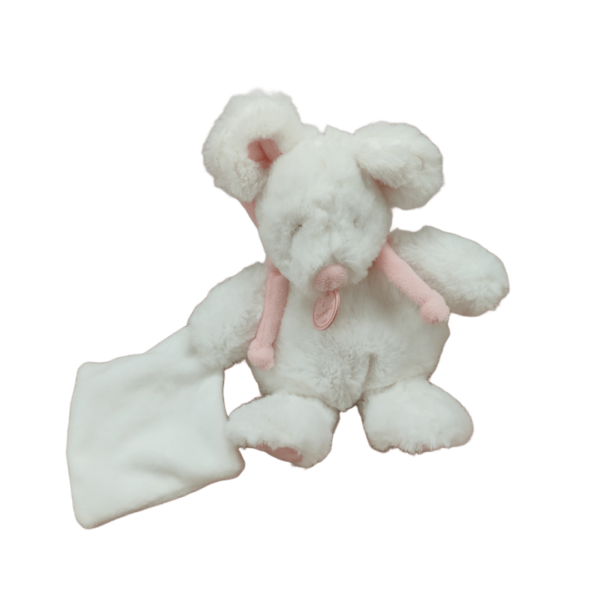 Gratouille la souris espiègle – Doudou personnalisé