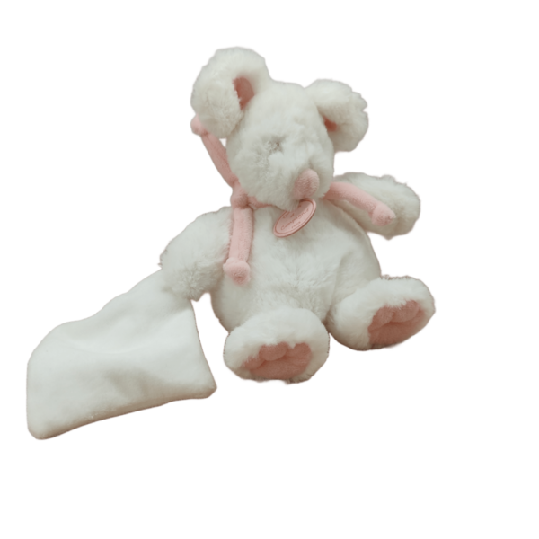 Gratouille la souris espiègle – Doudou personnalisé