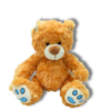 Arthur l'ours en peluche - Peluche personnalisée