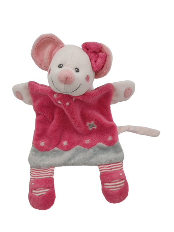 img-20230806-151454.png Poucinette souris rose - Doudou personnalisé