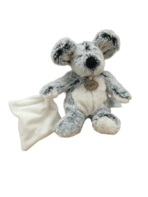 koko-koala-affectueux-baby-nat-doudou-personnalise-2-jpg.png Koko, la souris affectueuse – Doudou personnalisé