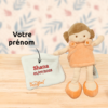 Laura la poupée pleine de tendresse – Doudou personnalisé