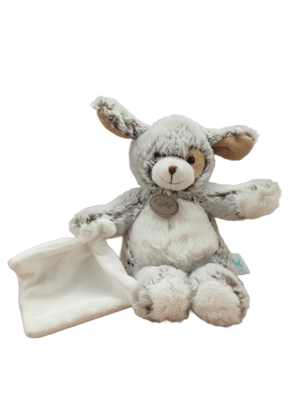 Loulou, le chien attendrissant – Doudou personnalisé