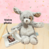 Loulou, le chien attendrissant – Doudou personnalisé