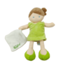 Louloute la poupée en tissu espiègle – Doudou personnalisé