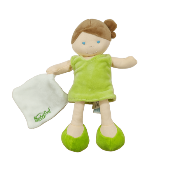 Louloute la poupée en tissu espiègle – Doudou personnalisé