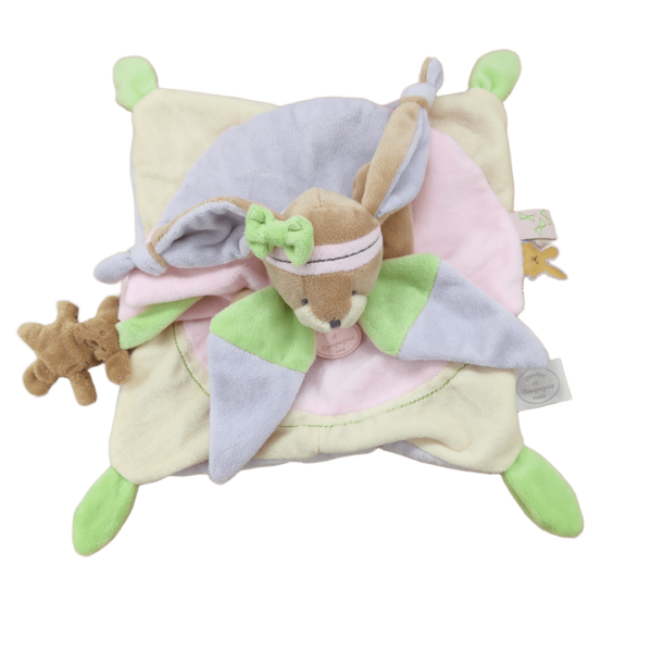 Louna le lapin tendre – Doudou personnalisé