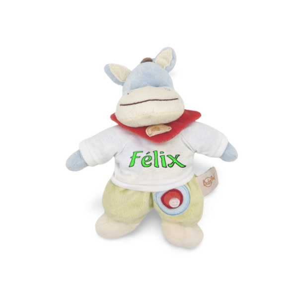 Caramel l'ane Éclat de Joie - Peluche personnalisée