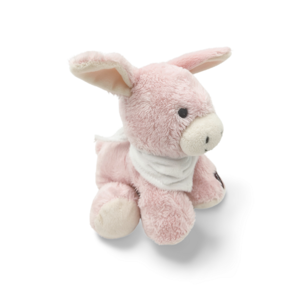 peluche-anne-rose-2.png Mia, la petite ânesse - Peluche personnalisée