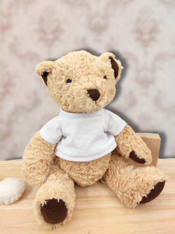 Poupou l'ours t-shirt - Peluche personnalisée