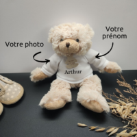 Oscari, l'Ours Doux - Peluche personnalisée