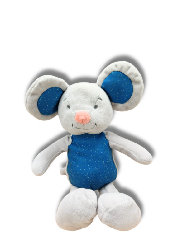 Billy, la souris bleue - Peluche personnalisée