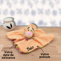 tigrou-doudou-personnalise.png Tigrou l'adorable doudou - Doudou personnalisé