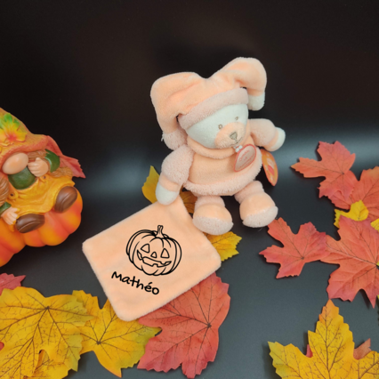 Doudou personnalisé Halloween