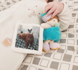 Doudou personnalisé photo
