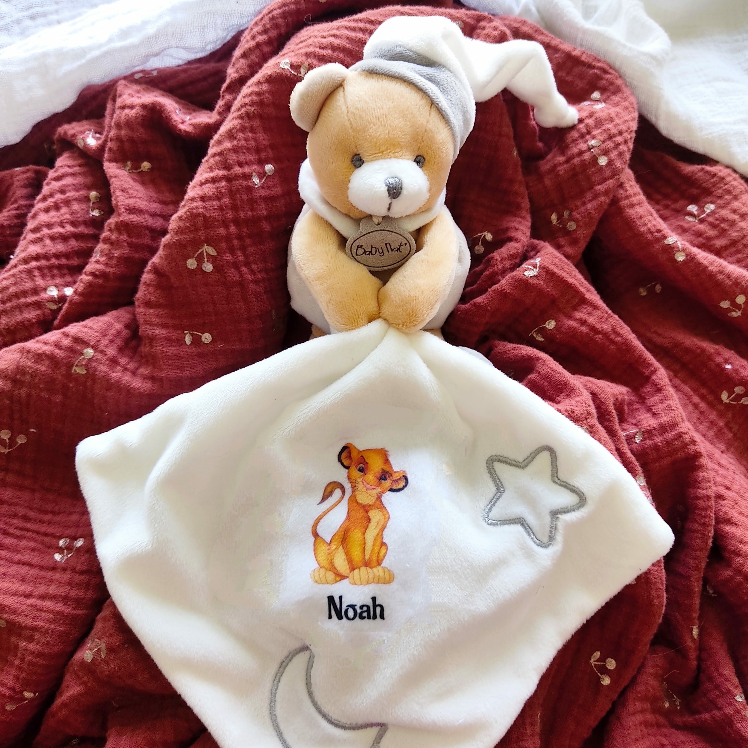 Doudou personnalisé Disney