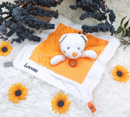 Doudou personnalisé avec prénom